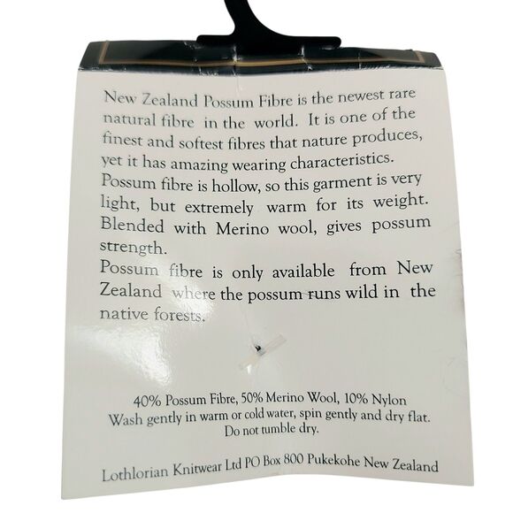 Lothlorian Knit Mittens Womens Small Brown Possum Merino Wool Comfy Cozy Outdoor - Picture 7 of 7